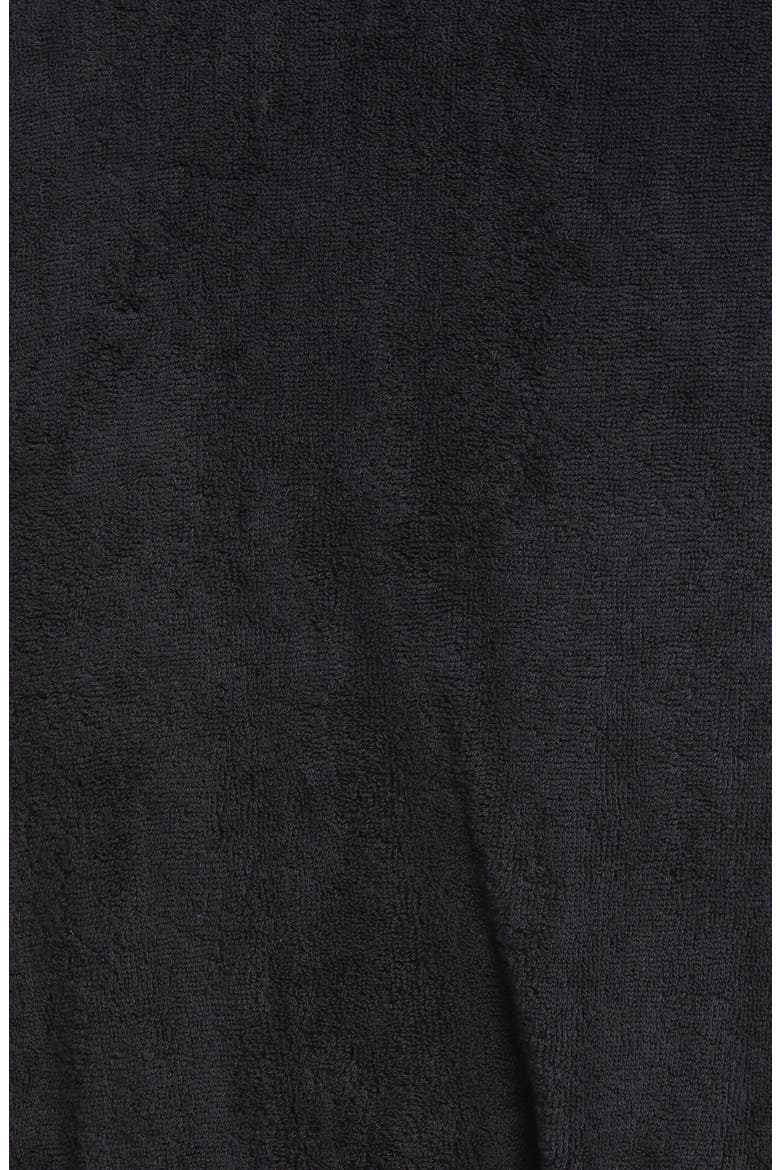 Martini Bear Men's Robe, Alternate, color, BLACK