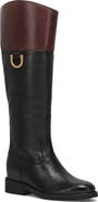 Frye Quinn D Leather Knee High Boot