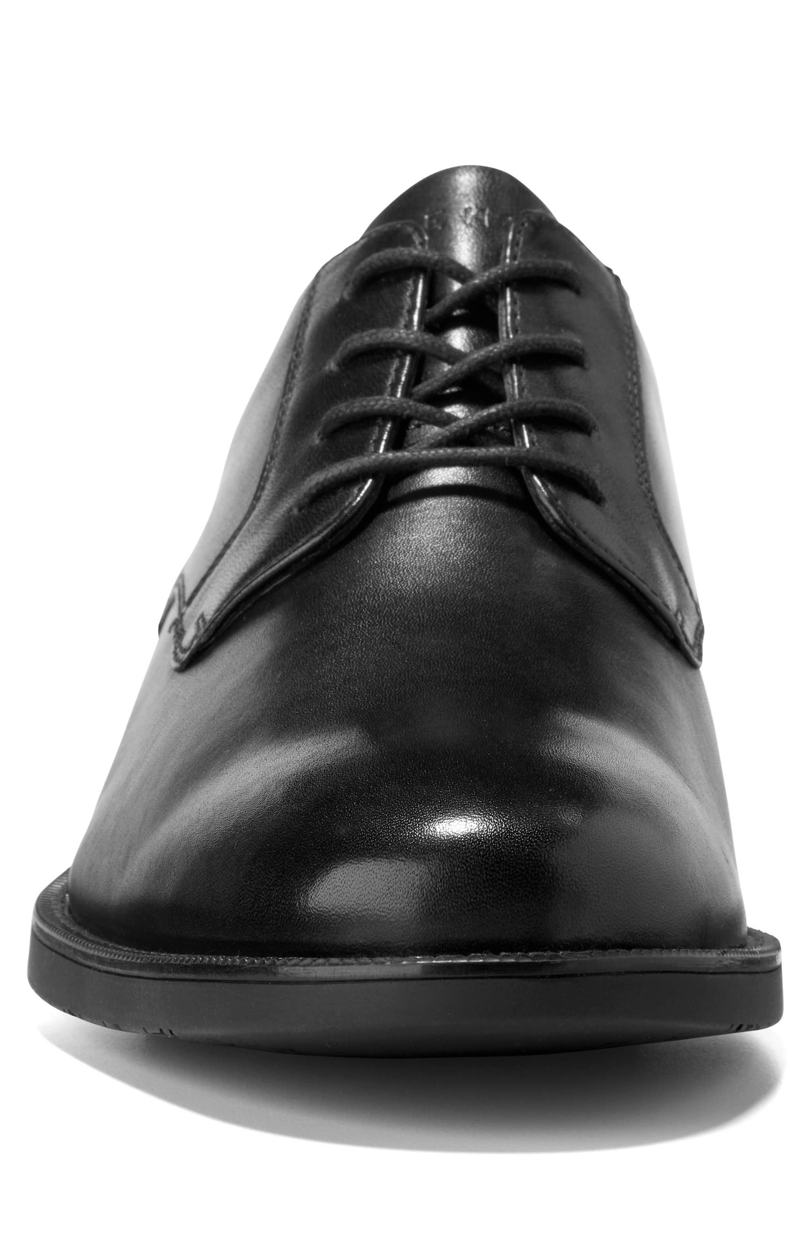 Cole Haan Bedford Plain Toe Derby, Alternate, color, Black