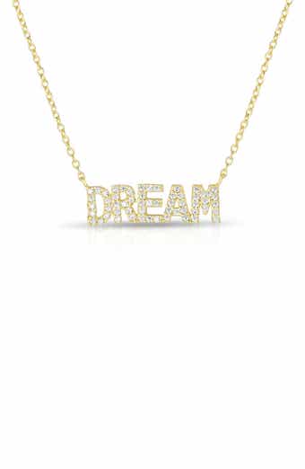 14K Gold Plated Silver Dream Necklace