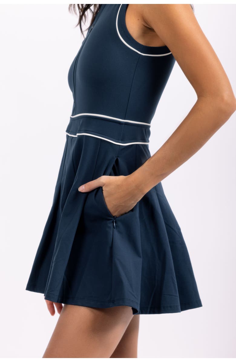 Fore-té Club Attire Tate Tennis Dress - Short Length, Alternate, color, Oxford