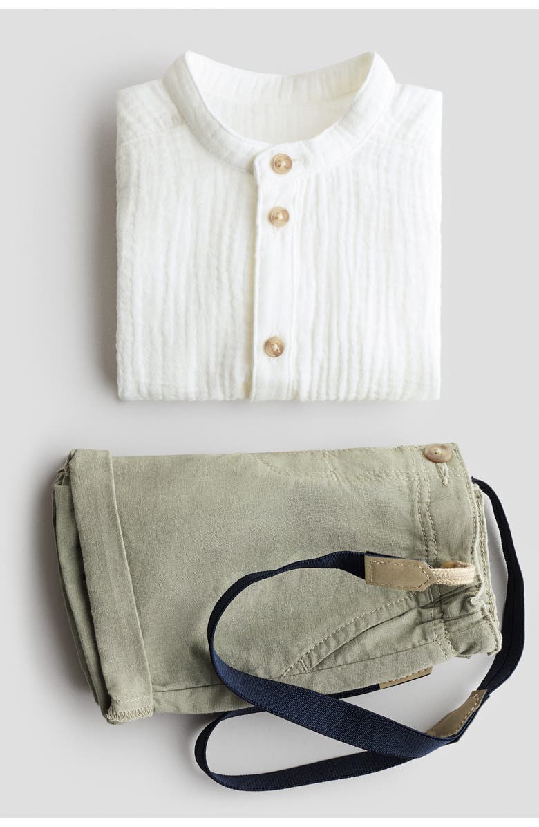 H&M 2-piece Set With Braces, Alternate, color, 