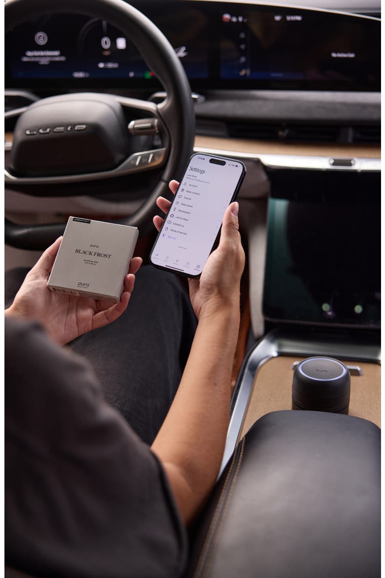 Car Pro™ Smart Fragrance Diffuser, Alternate, color, BLACK
