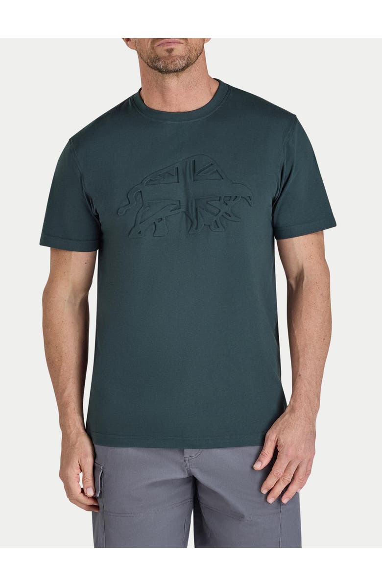 Raging Bull 3D Embossed Bull T-Shirt, Alternate, color, Forest