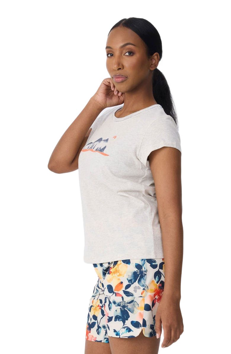 Krimson Klover The Fav Graphic Short Sleeve Shirt, Alternate, color, Hearthered Birch
