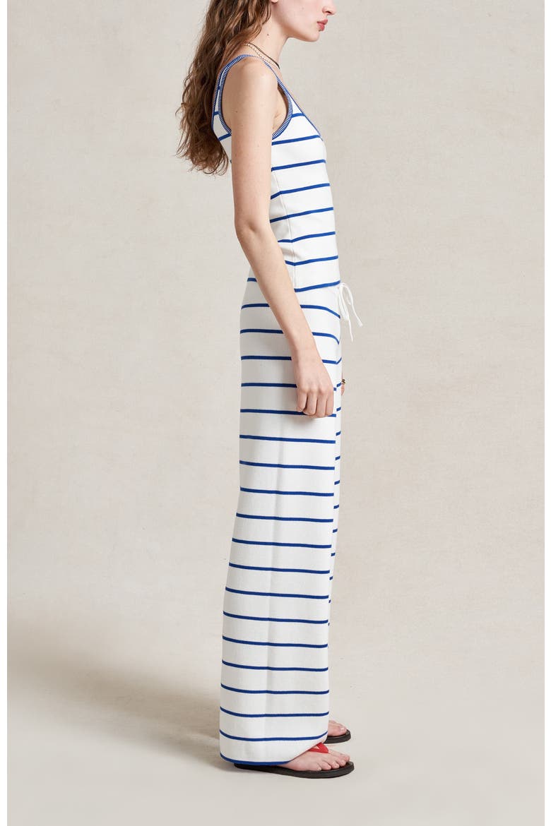 Leo Tank, Alternate, color, Cream/Cobalt