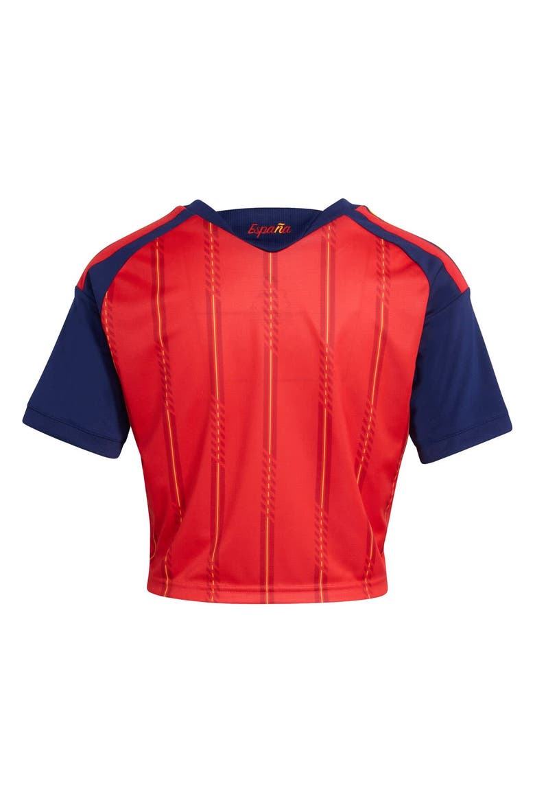 Women's adidas  Red Spain National Team FIFA x World Cup 2026 Home Cropped Replica Jersey, Alternate, color, Red