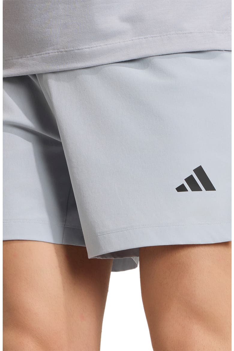 D4T Essentials Shorts, Alternate, color, HALO SILVER