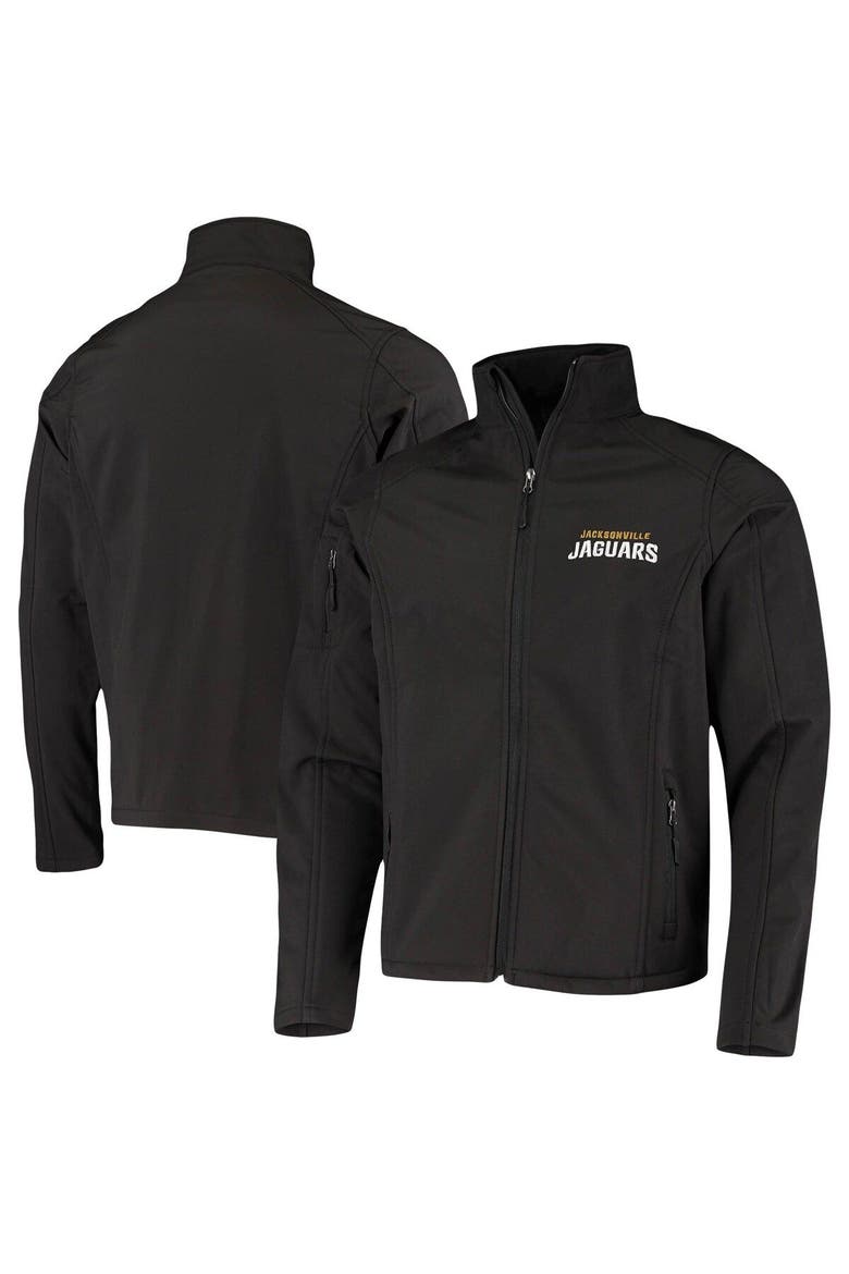 Men's Dunbrooke Black Jacksonville Jaguars Sonoma Softshell Full-Zip Jacket, Alternate, color, Black