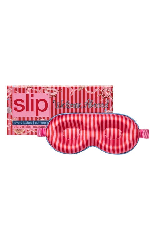 Slip Lovely Lashes Contour Sleep Mask In Welcome Aboard