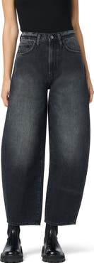 Hudson Jeans Super High Waist Barrel Leg Jeans