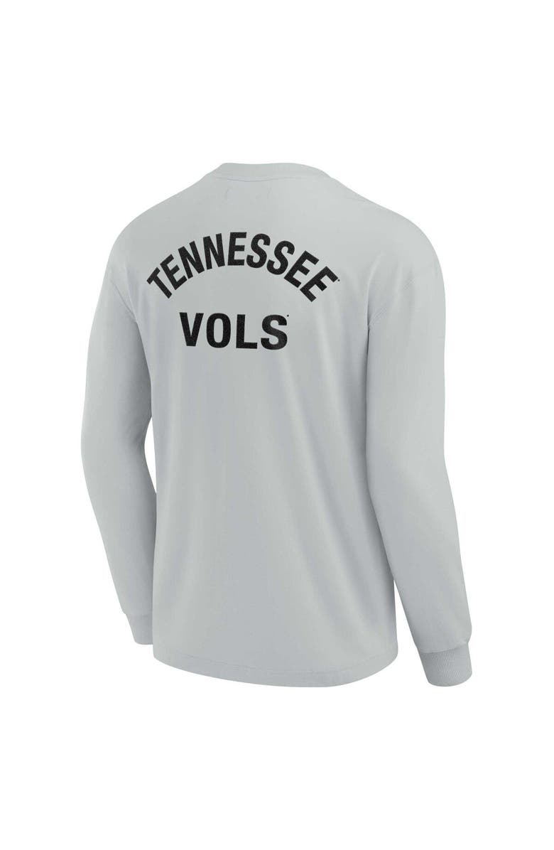 Fanatics Signature Unisex Fanatics Signature Gray Tennessee Volunteers Elements Super Soft Long Sleeve T-Shirt, Alternate, color, Gray
