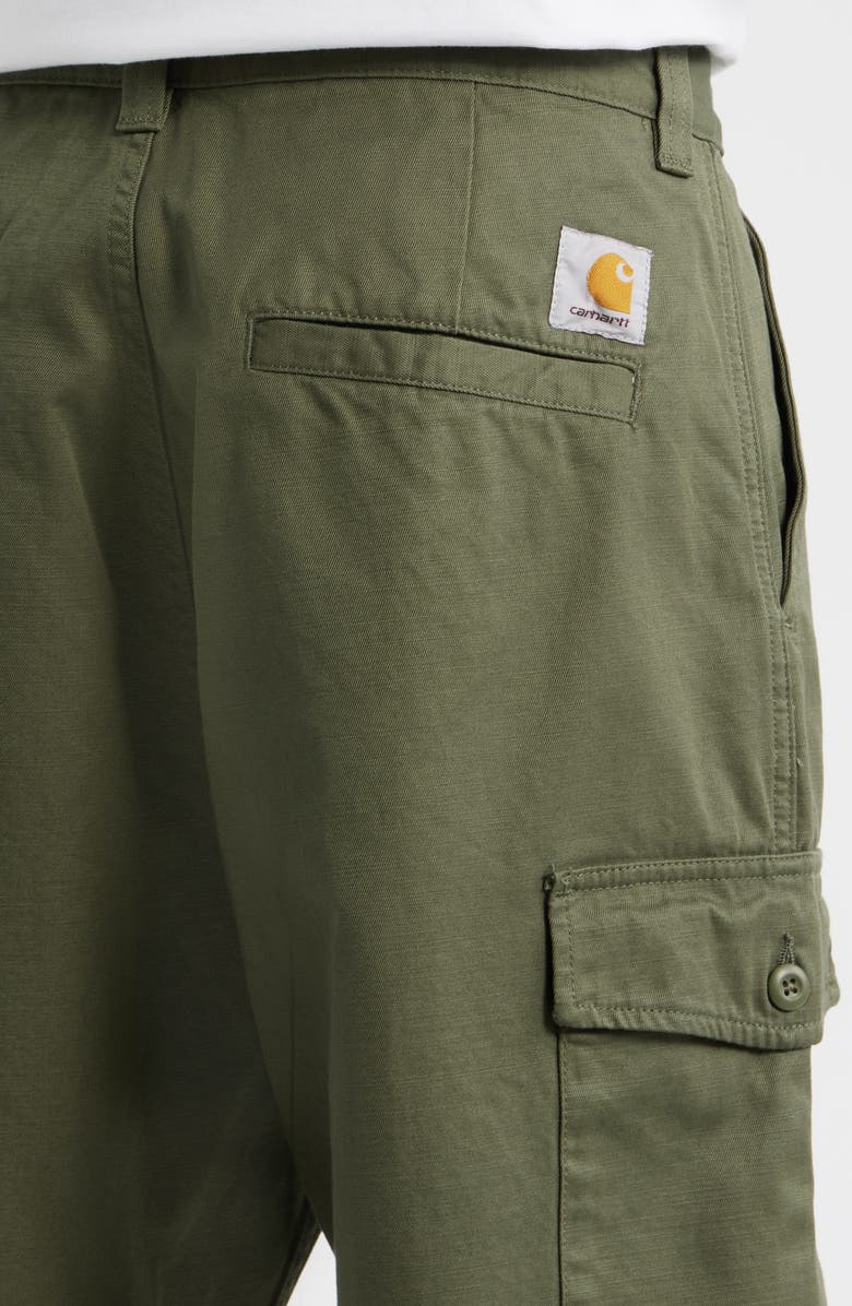 Carhartt Work In Progress Brady Cotton Twill Cargo Pants, Alternate, color, Leaf (Rinsed)