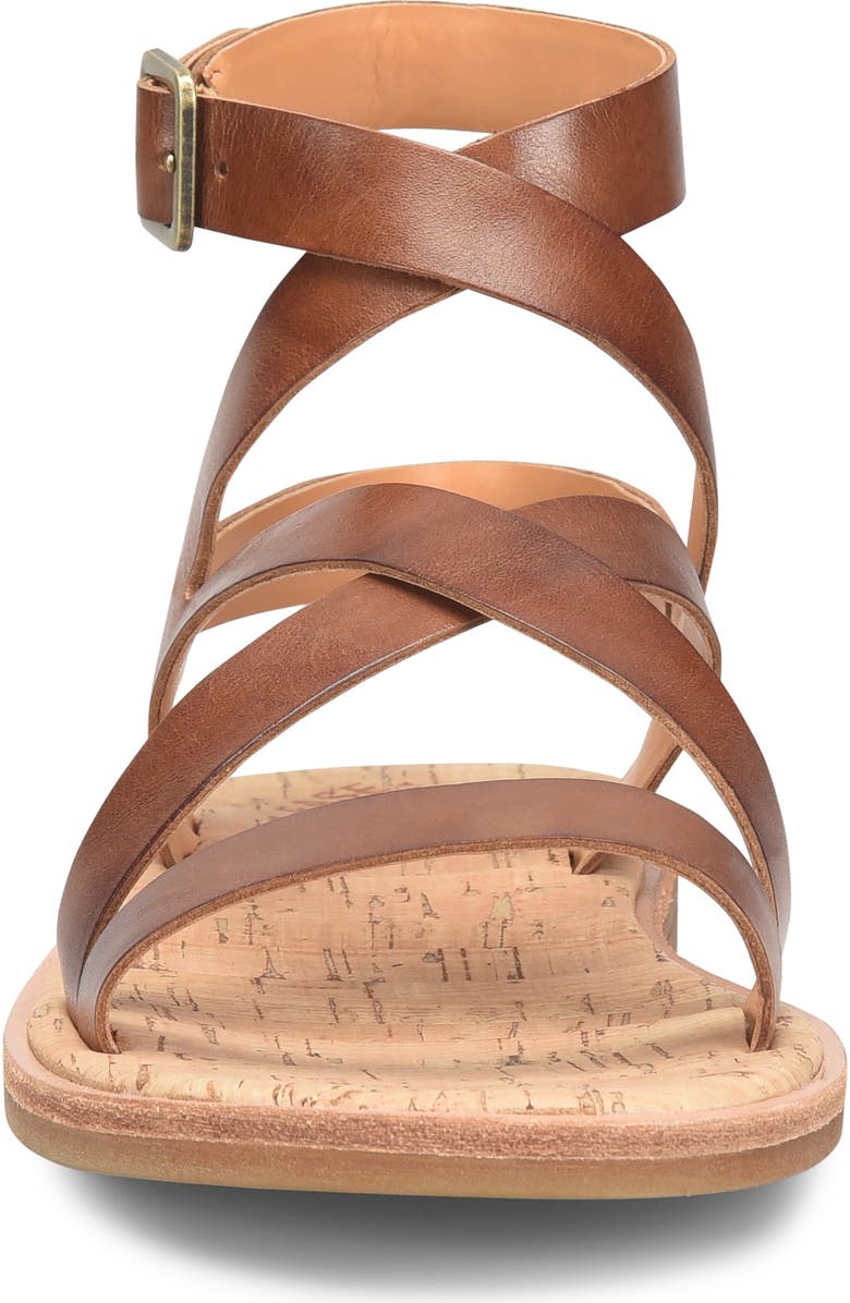 Kork-Ease<sup>®</sup> Bryleigh Ankle Strap Sandal, Alternate, color, Brown Leather