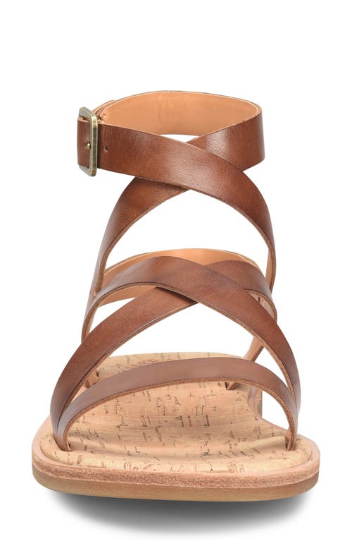 Kork-ease ® Bryleigh Ankle Strap Sandal In Brown Leather