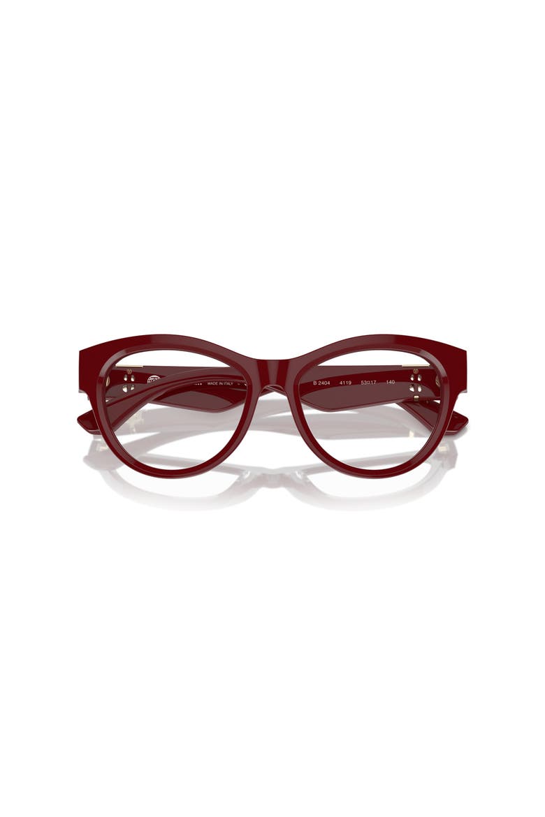 53mm Round optical glasses, Alternate, color, Red