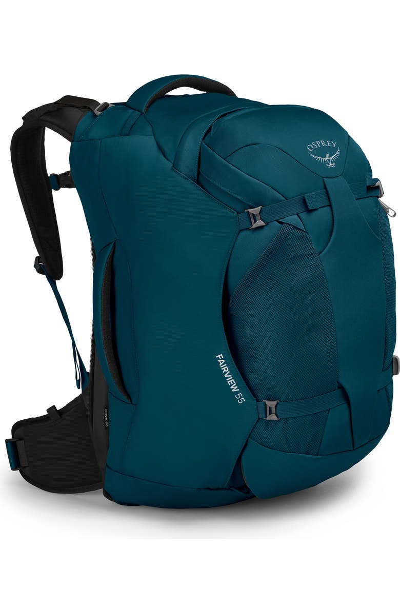 Osprey Fairview 55-Liter Travel Backpack, Alternate, color, Night Jungle Blue