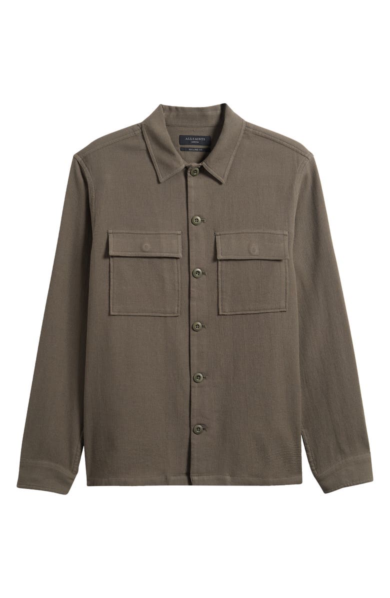 AllSaints Viscar Long Sleeve Button-Up Shirt, Alternate, color,