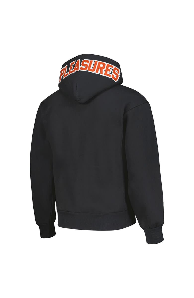 PLEASURES Men's PLEASURES Black Detroit Tigers Opening Day Full-Zip Hoodie, Alternate, color, Black