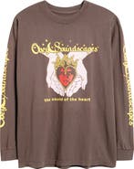 Obey Soundscapes Cotton Graphic Long Sleeve T-Shirt