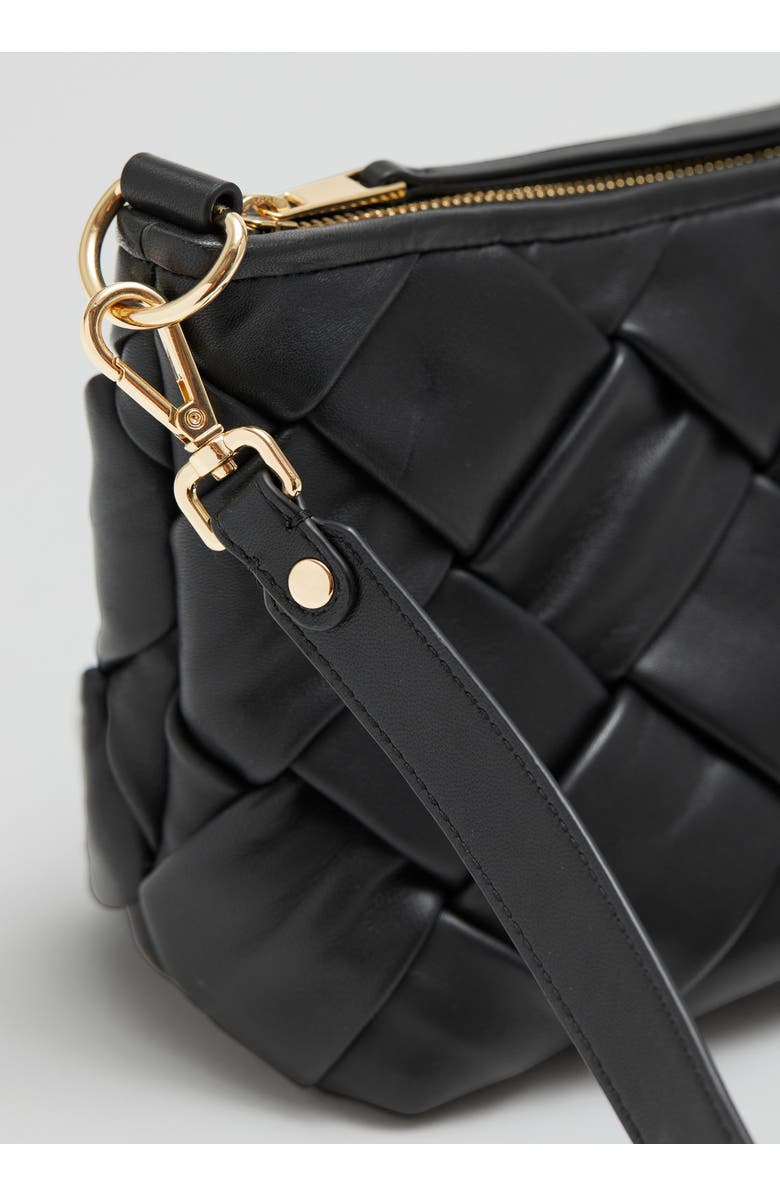 & Other Stories Small Woven Leather Bag, Alternate, color,