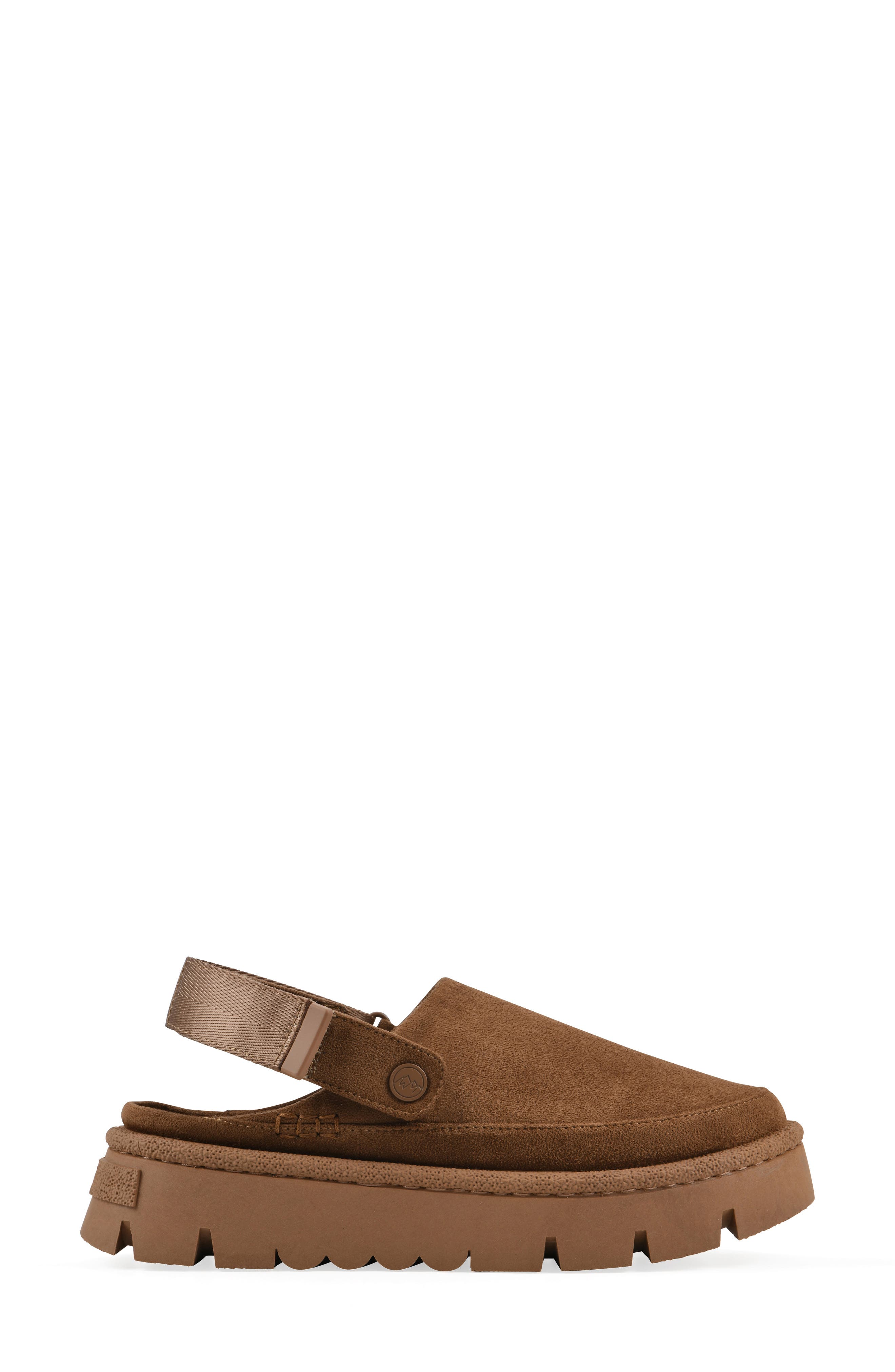 Toddy Platform Clog, Alternate, color, CHESTNUT