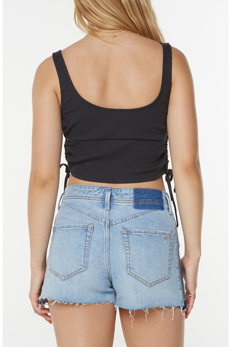 Surf Stoked Crop Rib Tank, Alternate, color, PHANTOM SOLID