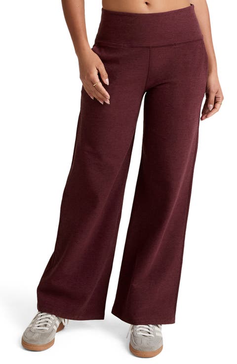 パンツ MSGM Woman Pants Burgundy 3742MDP08247800 20 Stratus Pant In Textured Satin For Women | J.Crew