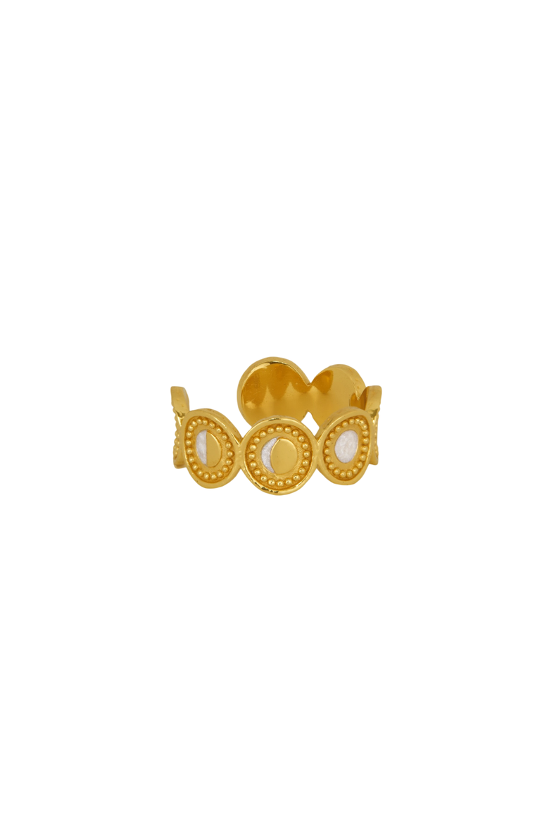 Moon Phase Stacking Ring, Main, color, Gold