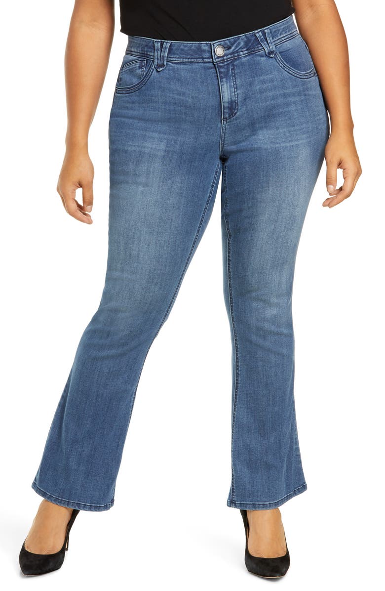 Wit & Wisdom Itty Bitty Bootcut Jeans, Main, color,