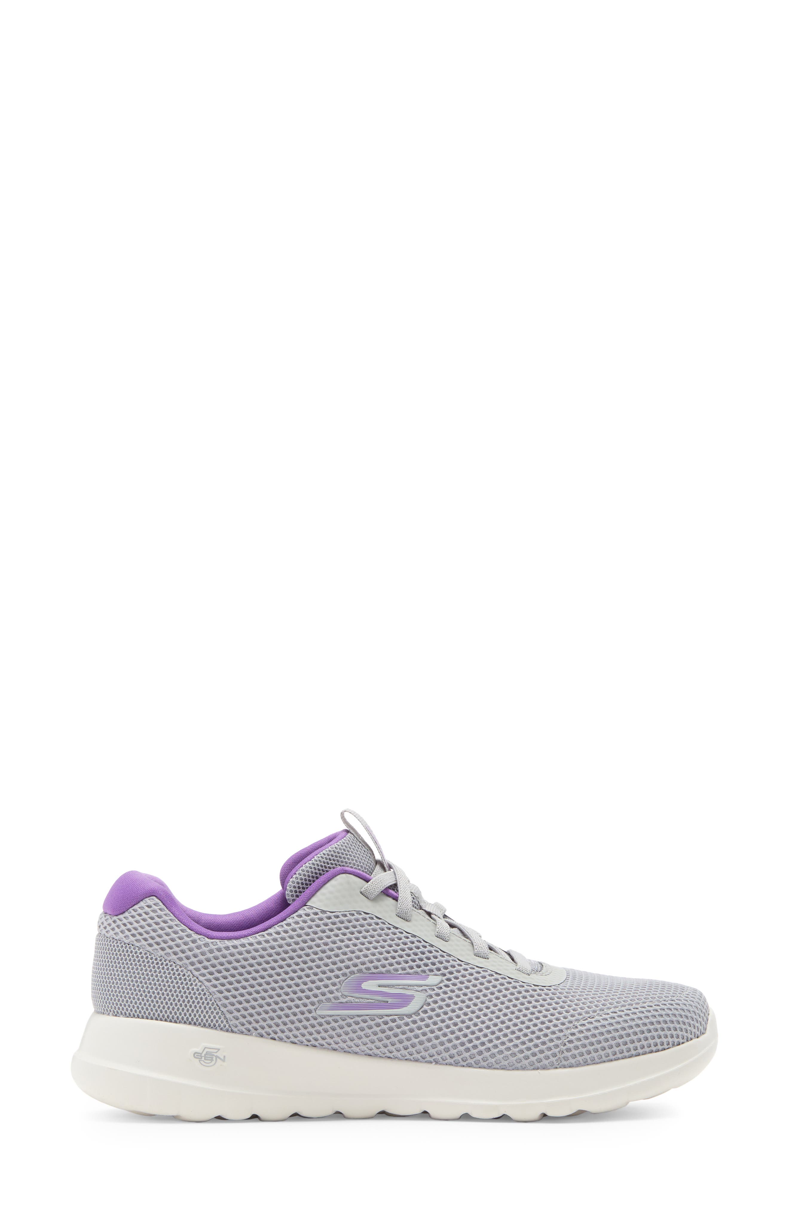 SKECHERS Go Walk Joy Light Motion Sneaker, Alternate, color, Gray/ Lavender