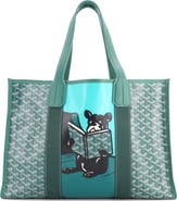 Pre-Owned Goyard Villette Tote Printed Coated Canvas MM