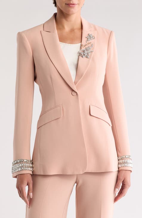 Cheyenne Embellished Double Breasted Blazer