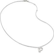 Monica Vinader Initial Pendant Necklace