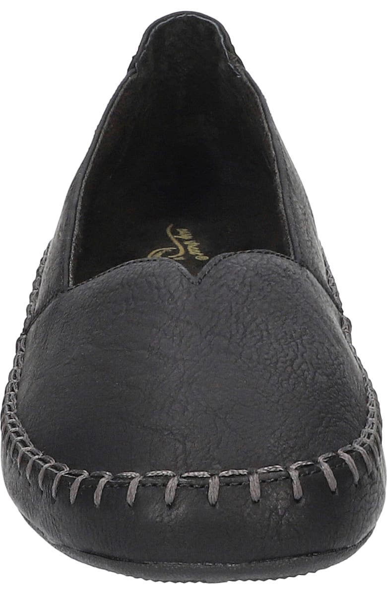 EASY STREET Amity Flat, Alternate, color, Black