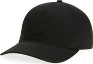 Moncler Logo Cotton Twill Baseball Cap