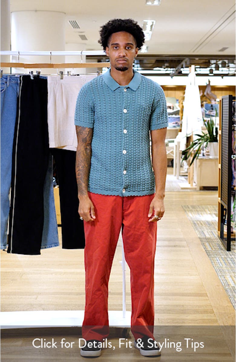 Salt Water Knit Button-Up Shirt, sales video thumbnail