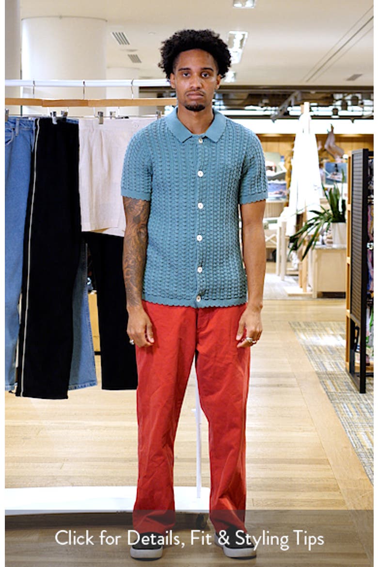 Salt Water Knit Button-Up Shirt video
