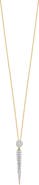Carrière Jewelry Diamond Stick Pendant Necklace - 0.17ct.