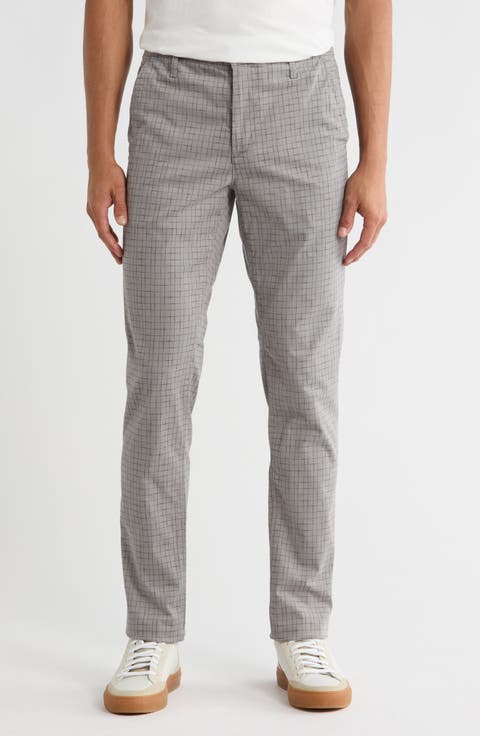 Men's Jamison Check Skinny Chino Pants (Nordstrom Exclusive)