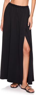 Susana Monaco Side Slit Maxi Skirt