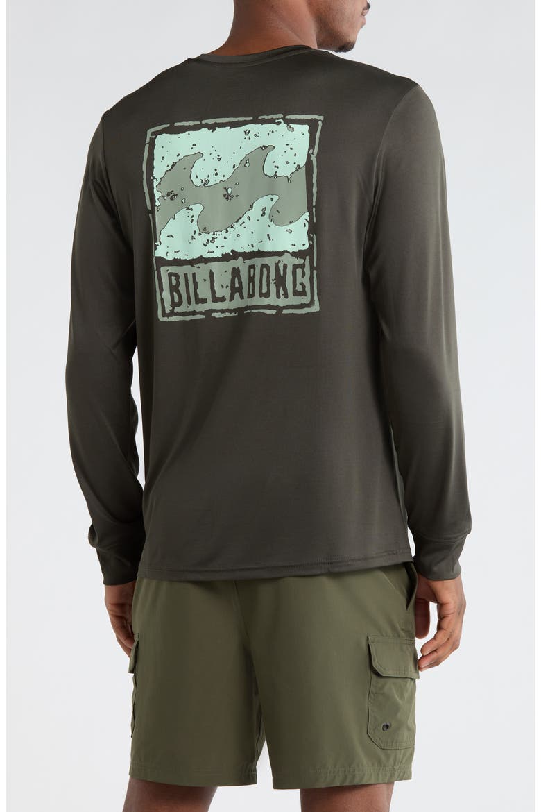 Coronado Crew Long Sleeve Rashguard, Alternate, color, CHARCOAL HEATHER