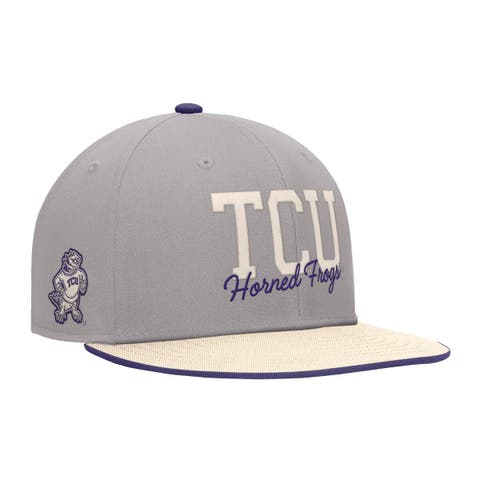 Men's Nike Gray TCU Horned Frogs Vintage Script Pro Dri-FIT Snapback Hat