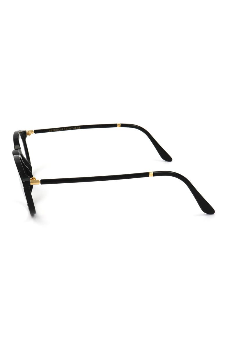 54mm Round Reading Glasses, Alternate, color, BLACK