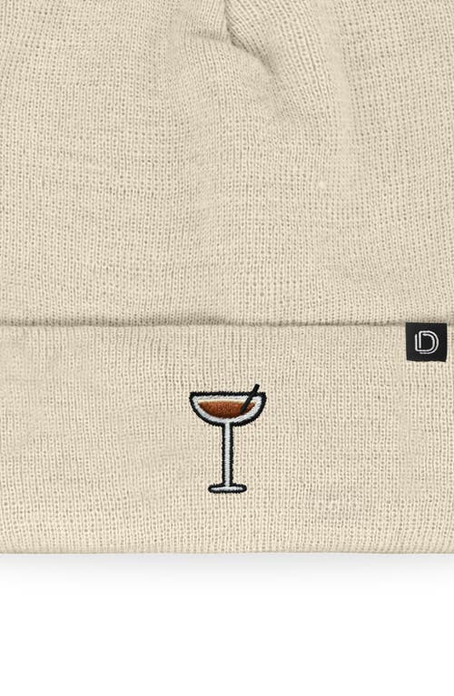 Dalix Espresso Martini Beanie Cap In Sand
