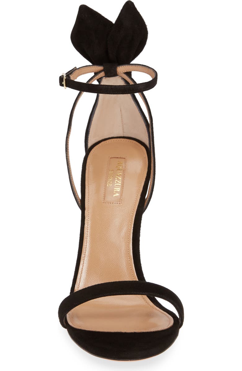 Aquazzura Bow Tie Stiletto Sandal, Alternate, color,