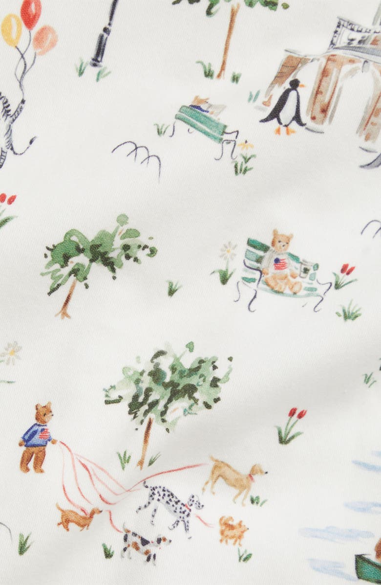 Ralph Lauren x Riley Sheehey Cotton Footie, Alternate, color, Saturday At The Park