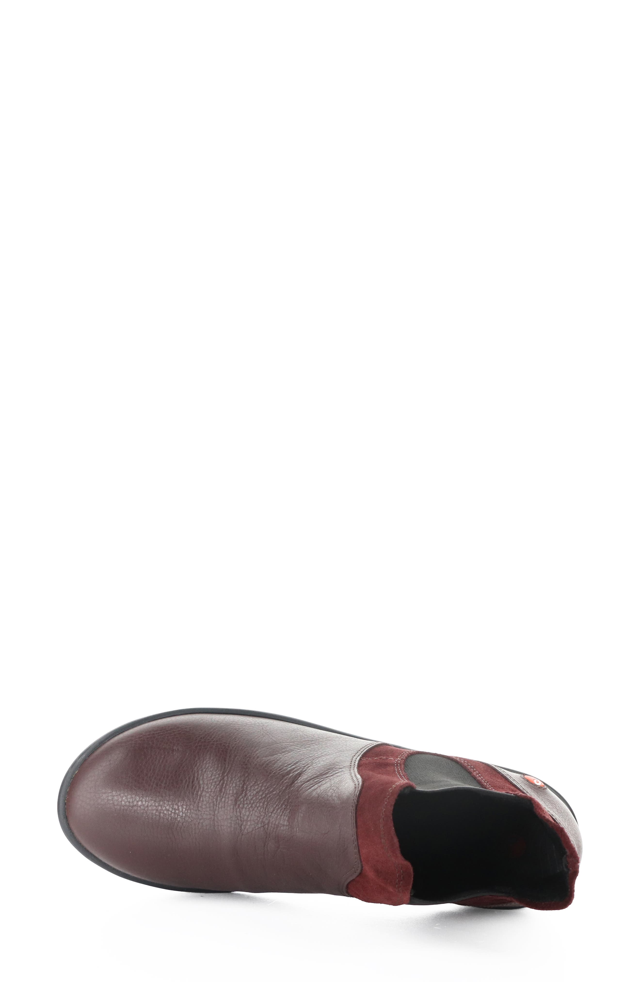 Rain Bootie, Alternate, color, WINE
