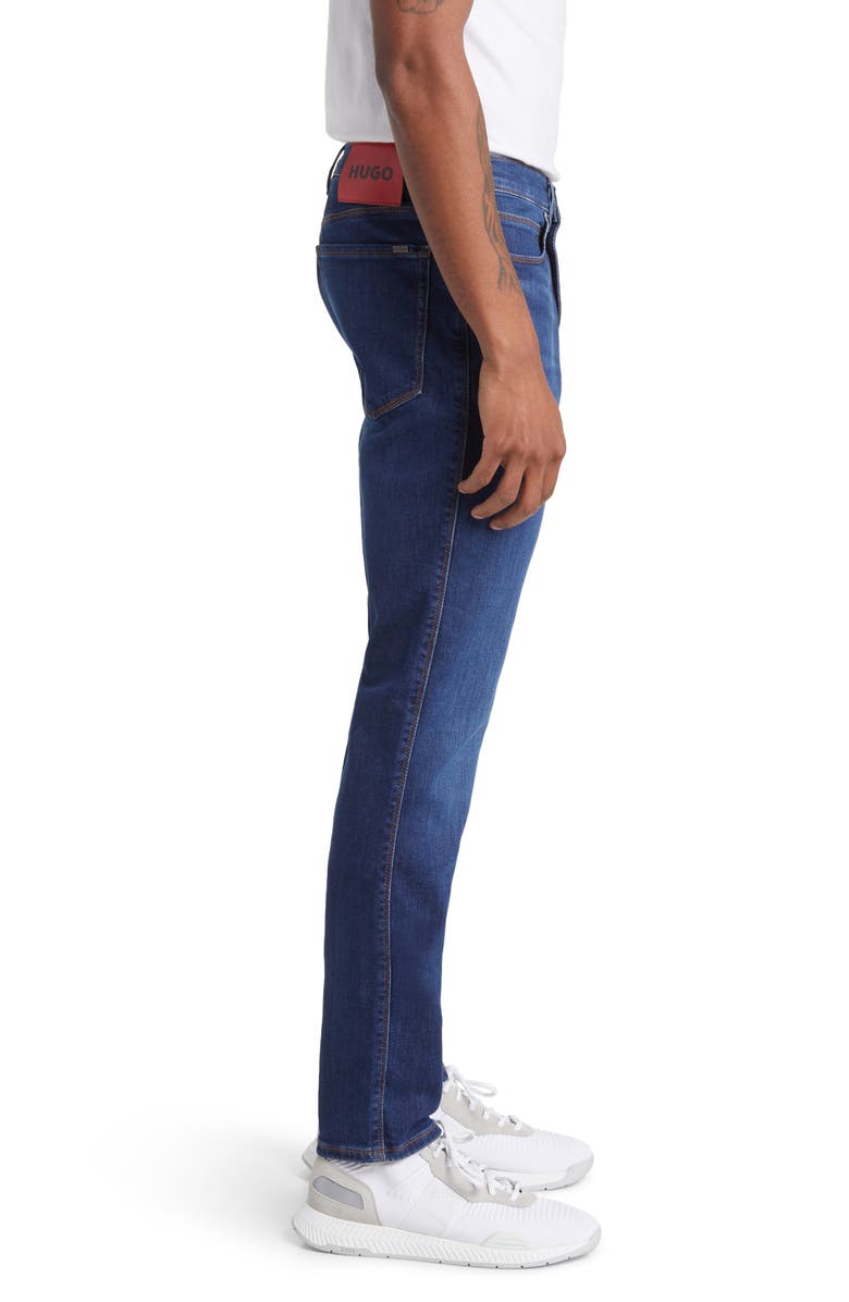 HUGO 708 Slim Fit Stretch Jeans, Alternate, color, 