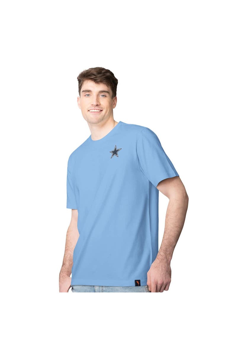 Margaritaville Men's Margaritaville Light Blue Dallas Cowboys Time Flies T-Shirt, Alternate, color, 